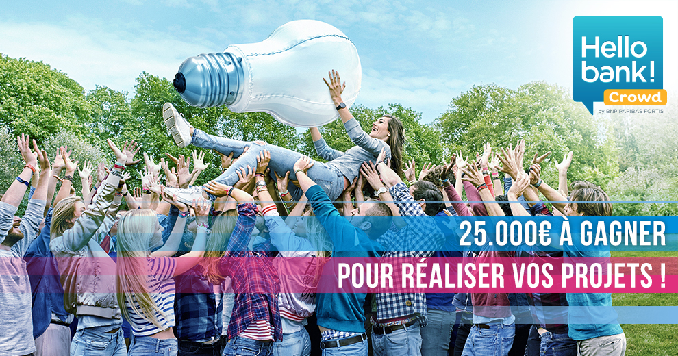 Donne vie au projet de tes rêves grâce à Radio Contact et Hello crowd!