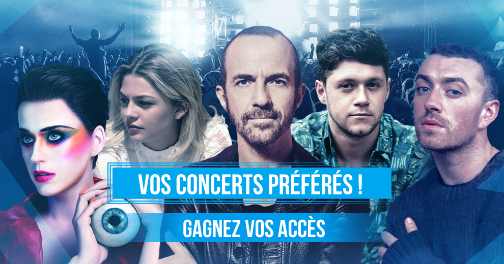 Vivez les concerts de vos stars préférées en Belgique uniquement avec Radio Contact