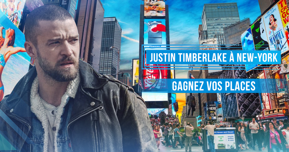 Gagnez vos accès pour le concert de Justin Timberlake à New-York