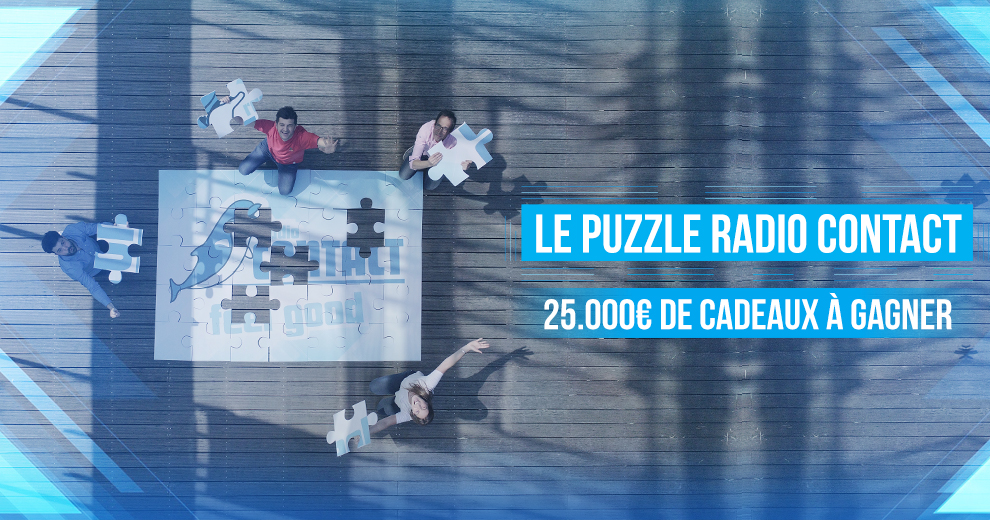 Plus de 25.000€ de cadeaux à gagner avec le puzzle Radio Contact !