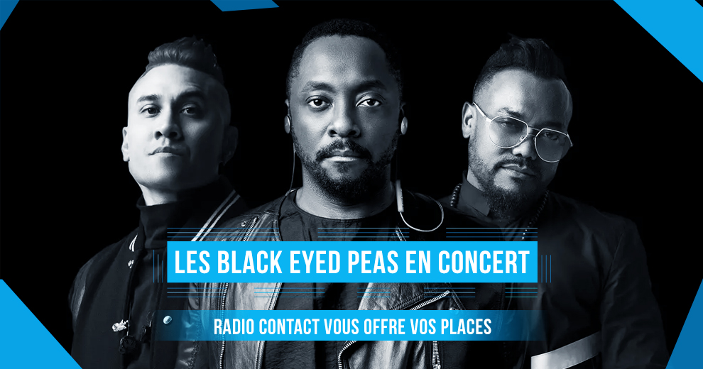 Gagnez vos places pour le concert des Black Eyed Peas !