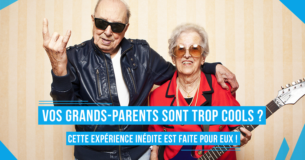 Offrez une expérience folle à vos grands-parents !