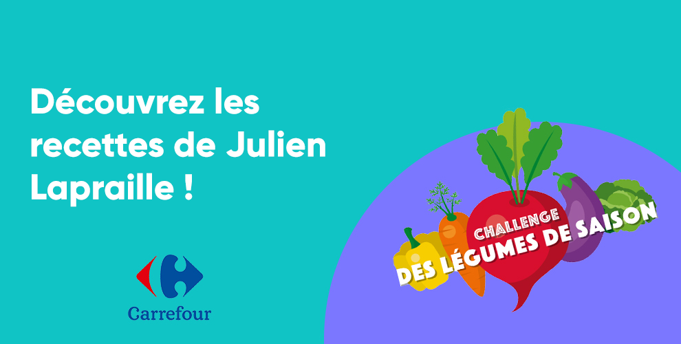 Découvrez les défis de Julien Lapraille avec Carrefour !