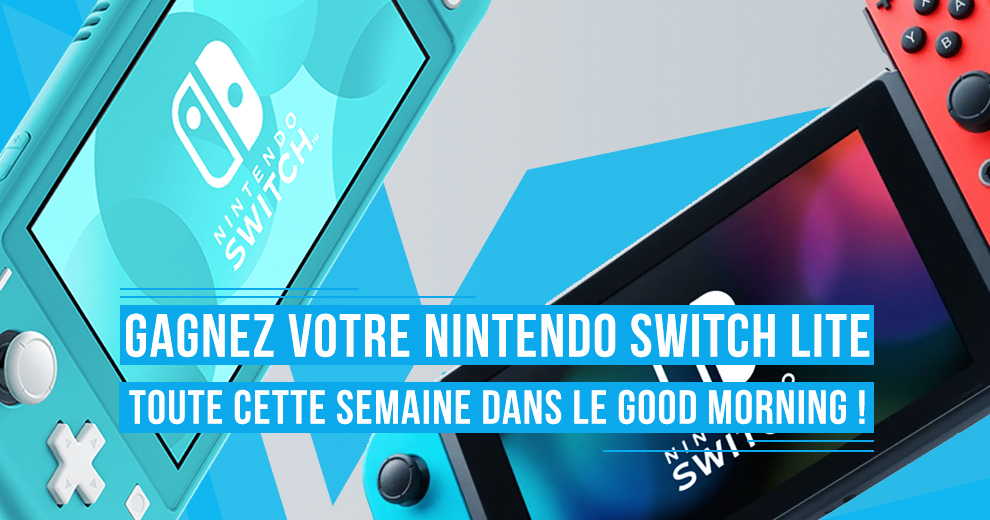 Gagnez votre Nintendo Switch Lite !