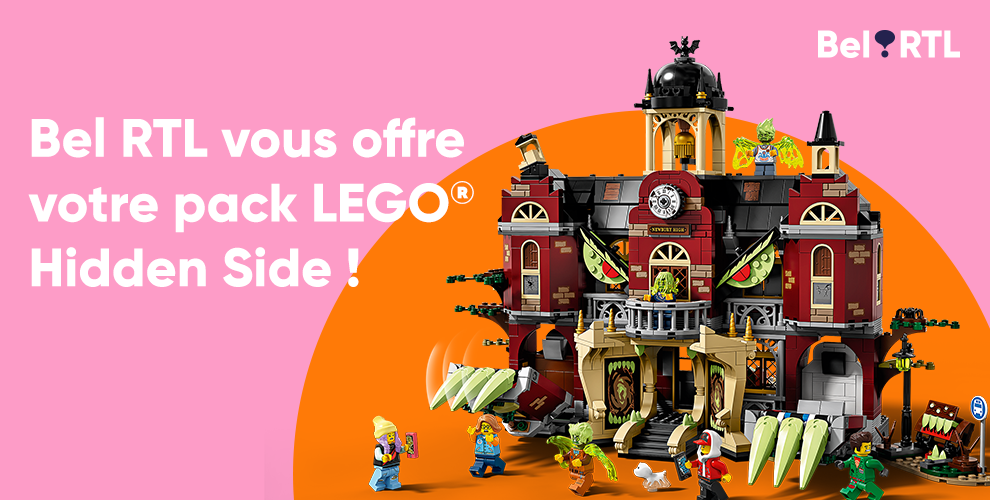 Bel RTL vous offre votre pack LEGO® Hidden Side™ !