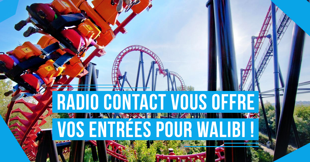 Radio Contact vous offre vos entrées pour Walibi !