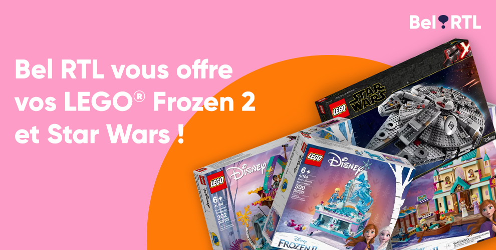 Bel RTL vous offre vos packs LEGO® Reine des Neiges 2 et Star Wars !