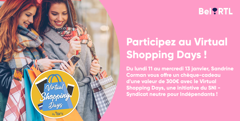 Remportez un chèque-cadeau de 300€ avec le Virtual Shopping Days !