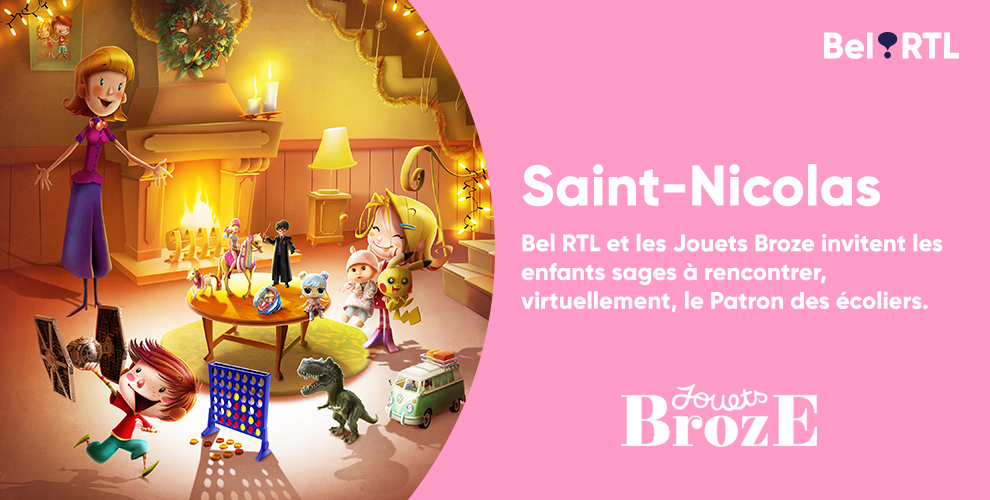 Rencontrez Saint-Nicolas grâce à Jouets Broze !  