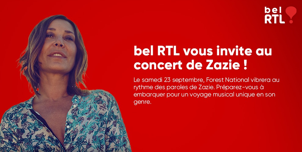 bel RTL vous invite au concert de Zazie à Forest National !