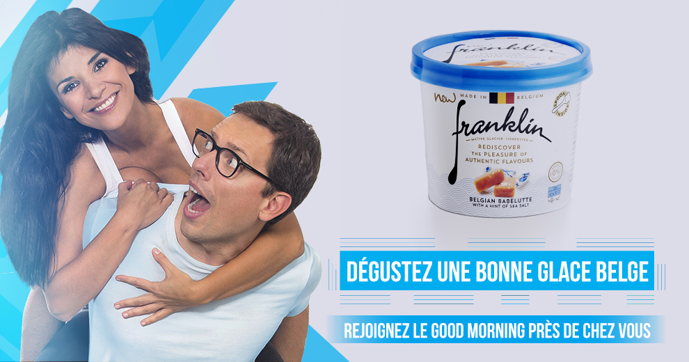 Dégustez une délicieuse glace belge avec le Good Morning !