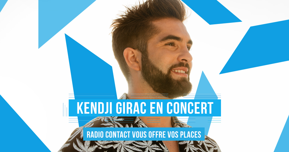 Assistez au Contact On Stage de Kendji Girac le 19 décembre