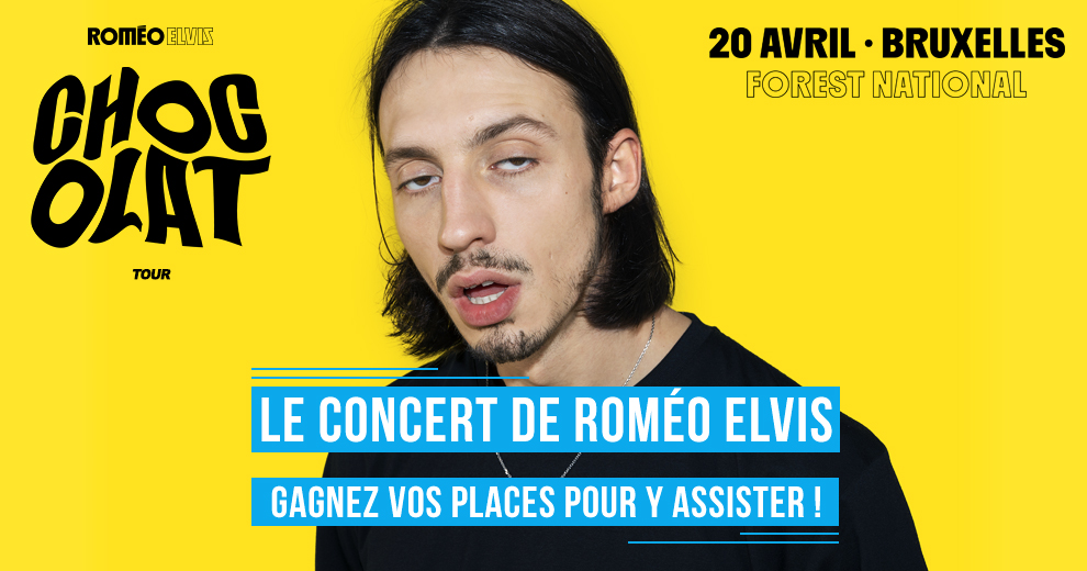 Radio Contact vous invite au concert de Roméo Elvis