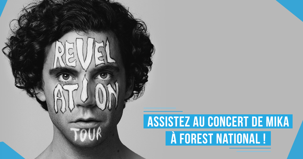 Assistez au concert de Mika à Forest National !