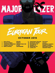 Major Lazer - European Tour