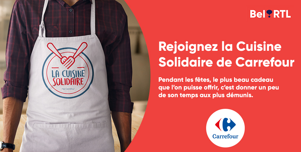 Rejoignez la Cuisine Solidaire de Carrefour !