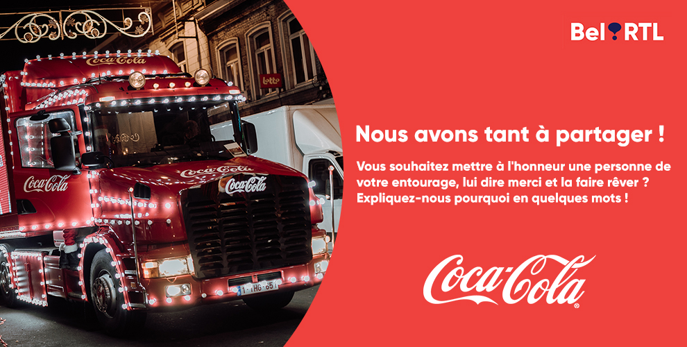 Avec Bel RTL et Coca-Cola, devenez distributeur de bonheur ! 