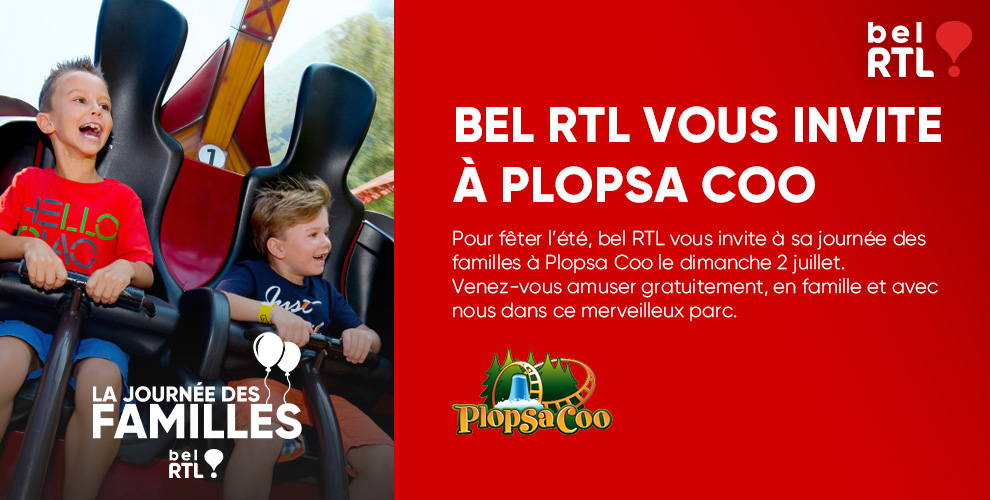 Bel RTL vous offre vos entrées à Plopsa Coo !