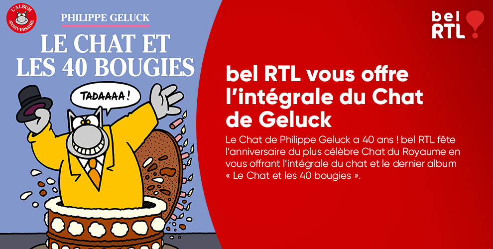 bel RTL vous offre l’intégrale du Chat de Geluck  